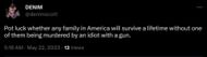 Netizens called shootings the new normal (Image via Twitter)